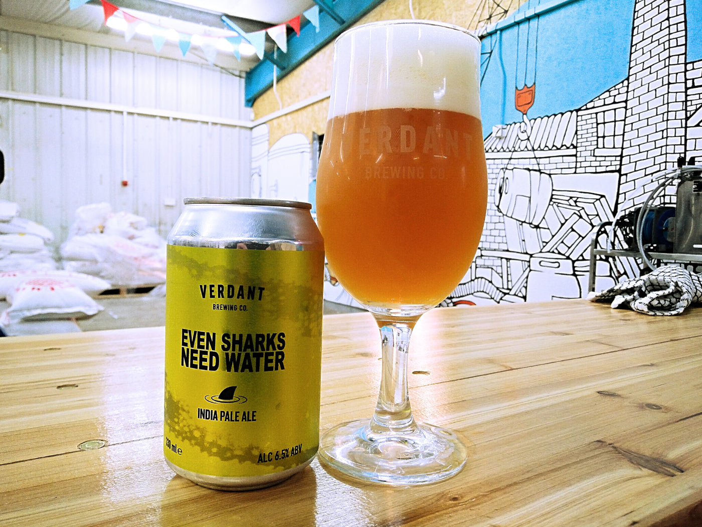 EVEN SHARKS NEED WATER