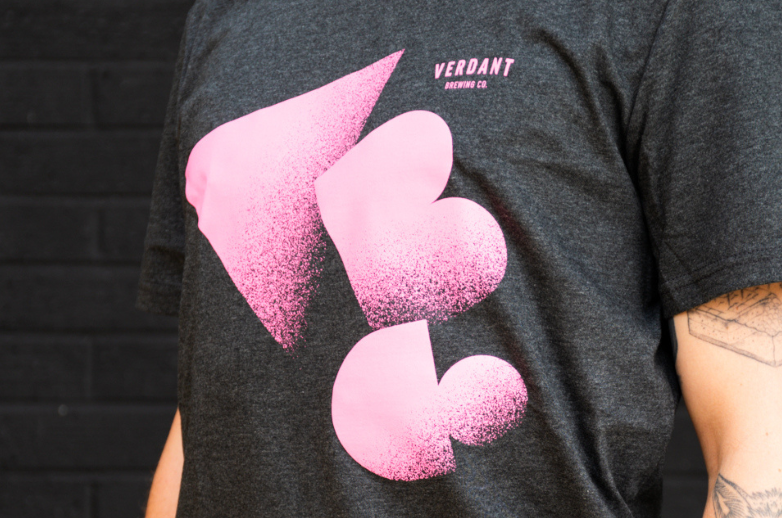 Verdant Logo T-Shirt - Dark Grey