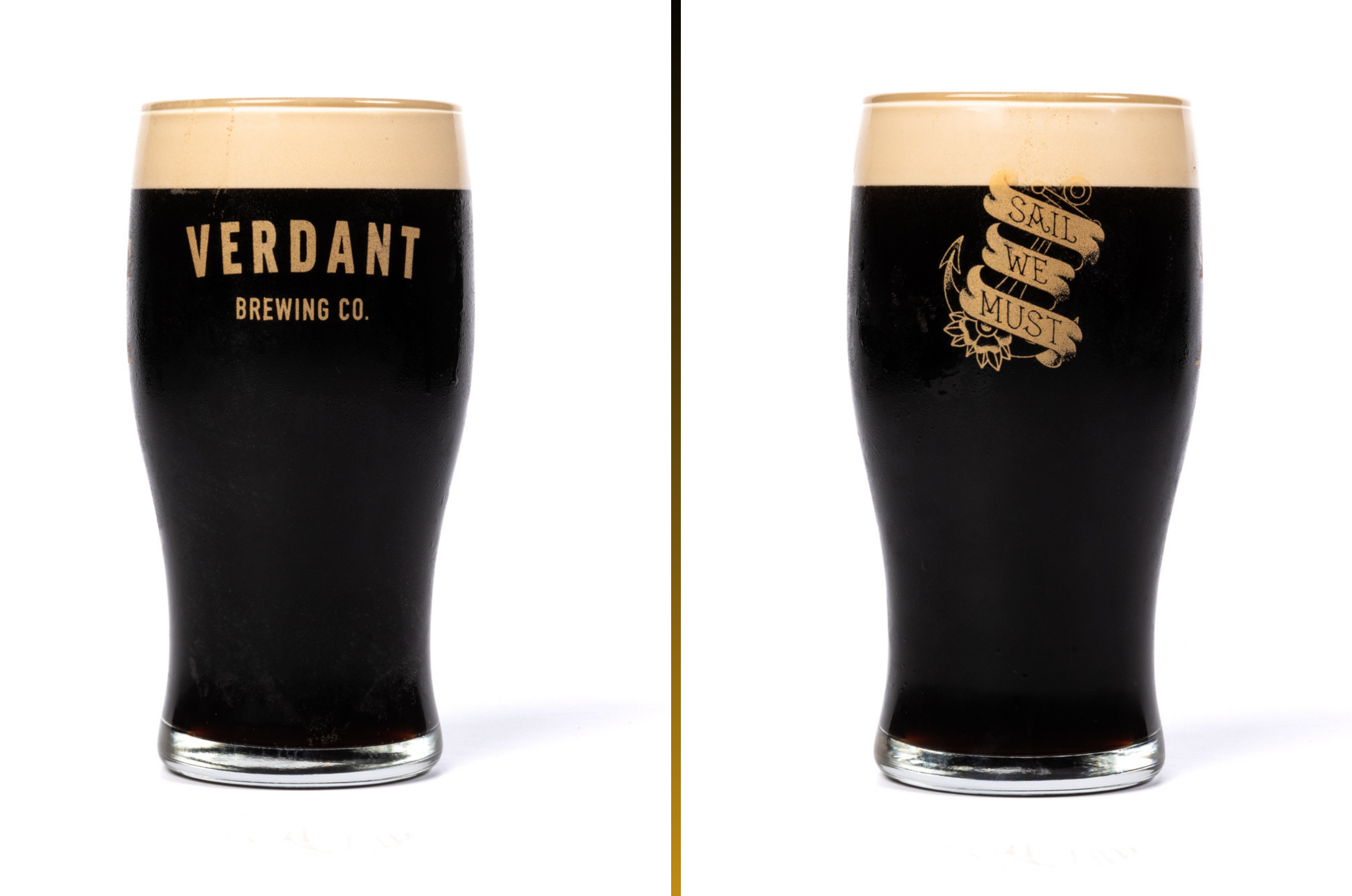 Sail We Must Pint Glass