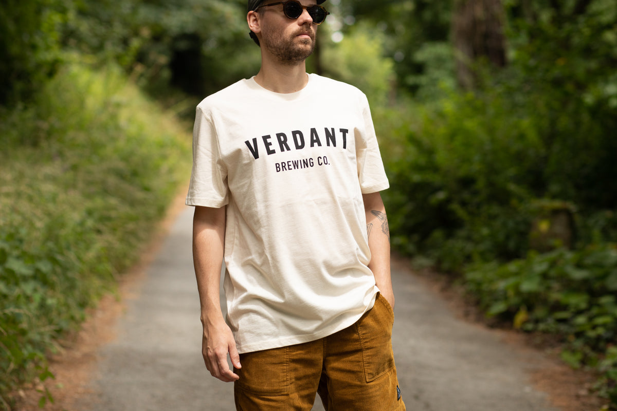 Classic Verdant Logo T-Shirt - Natural Raw