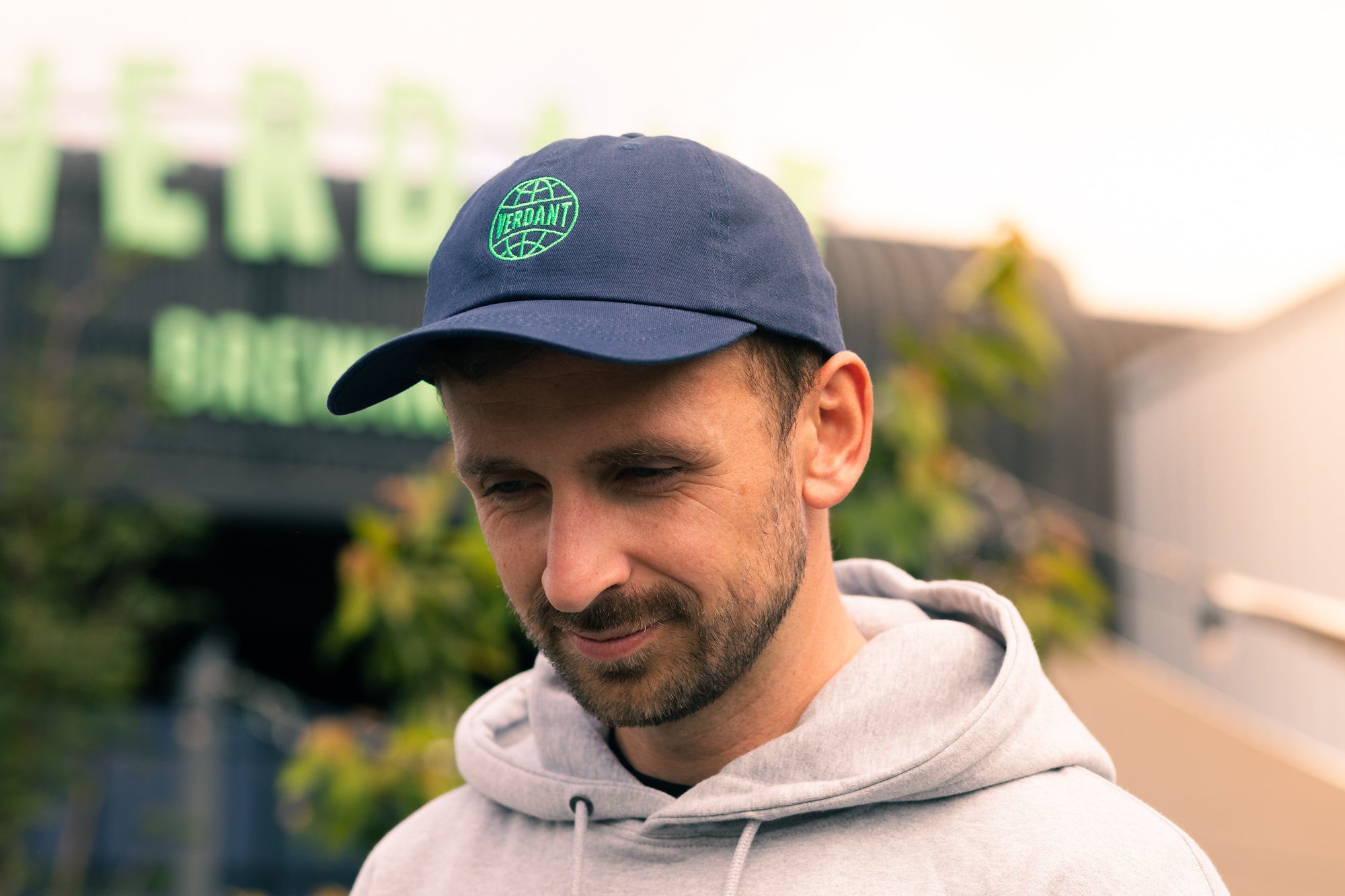 Globe Logo Baseball Cap - Navy