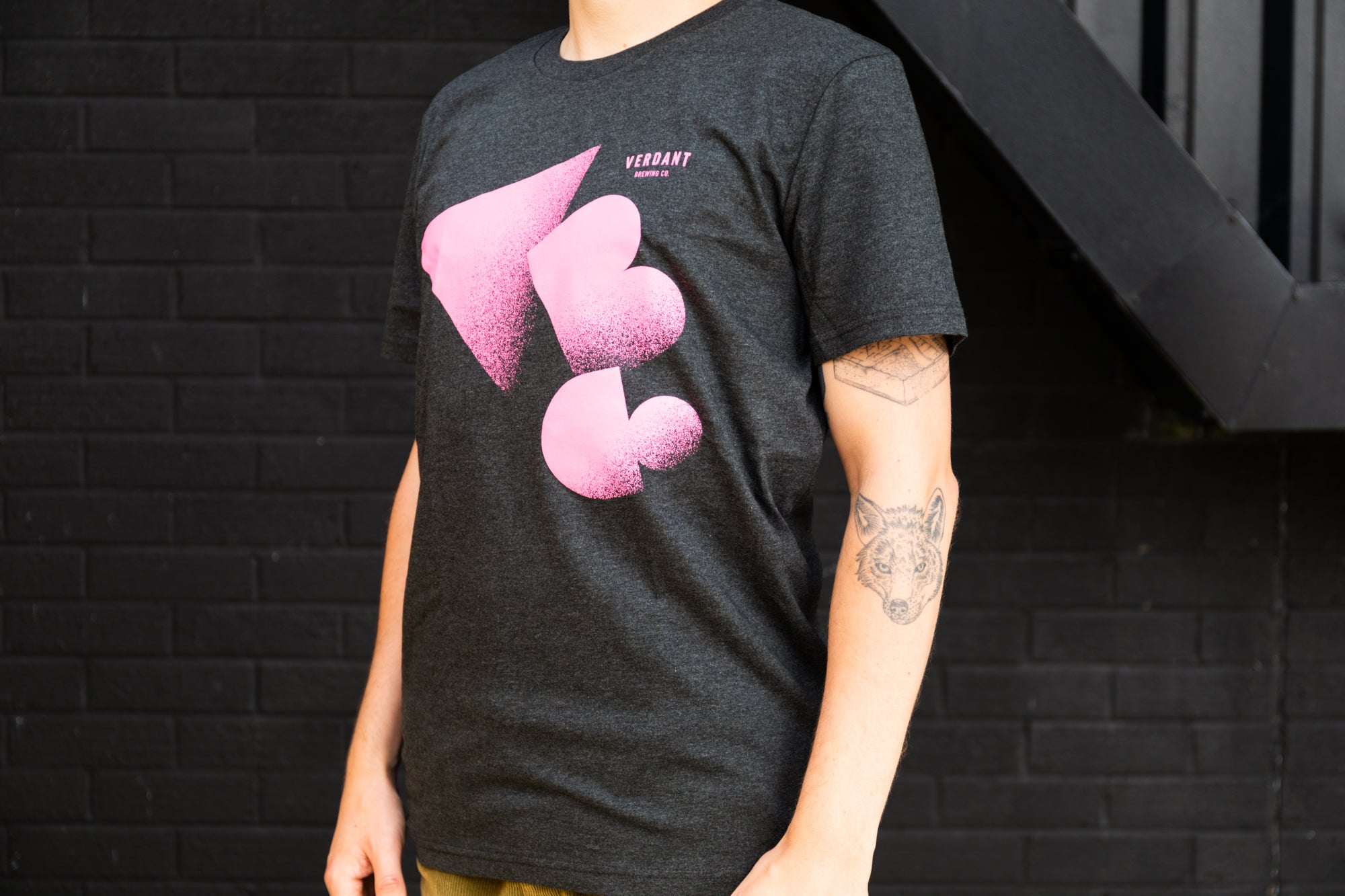 Verdant Logo T-Shirt - Dark Grey