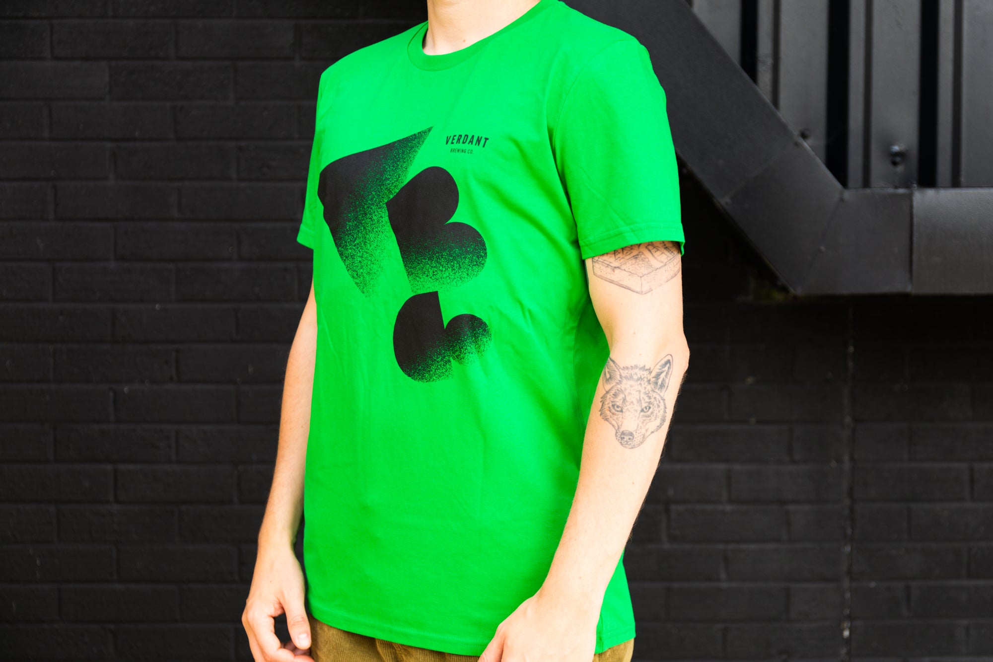 Verdant Logo T-Shirt - Green