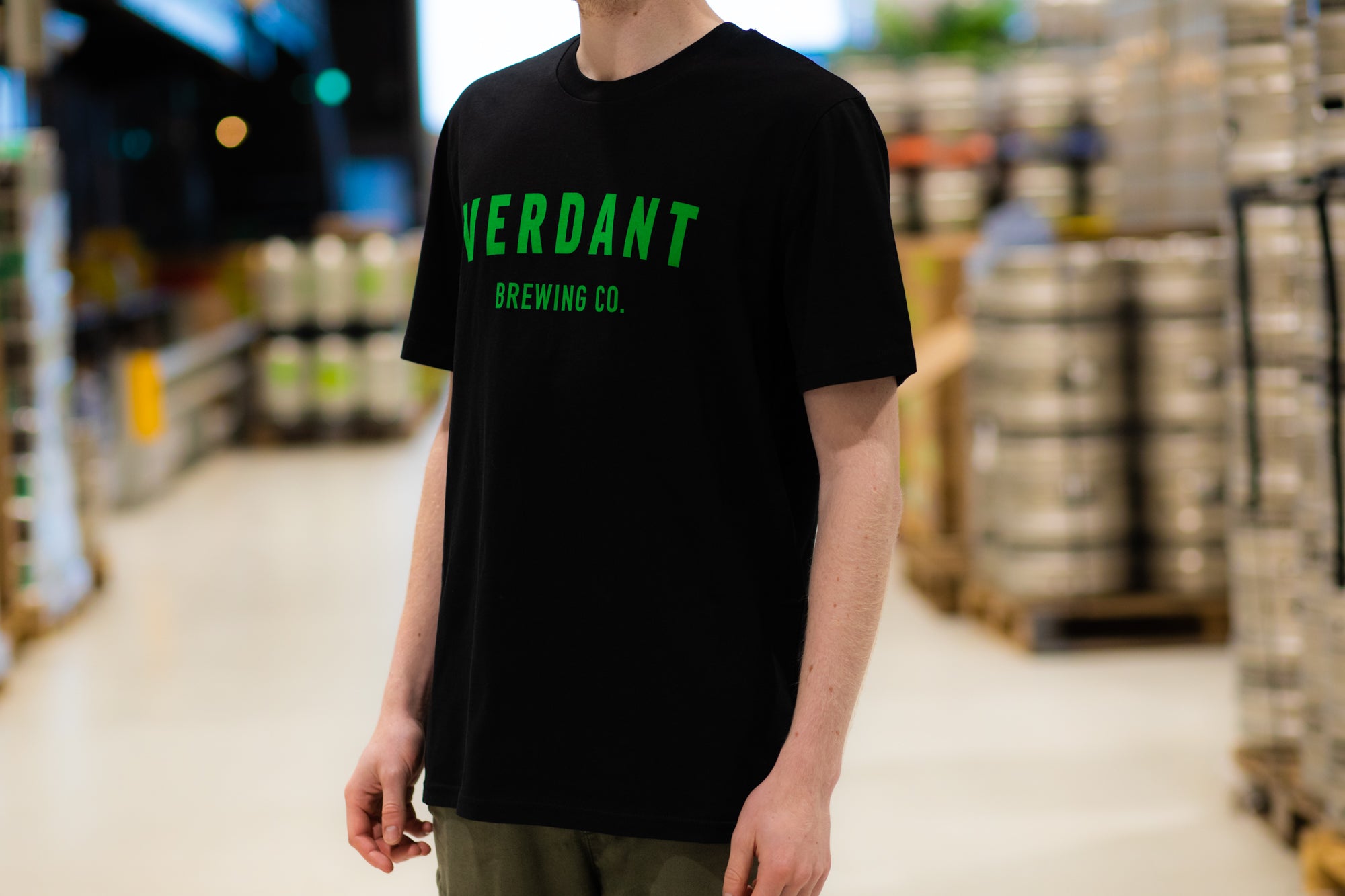 Classic Verdant Logo T-Shirt - Black