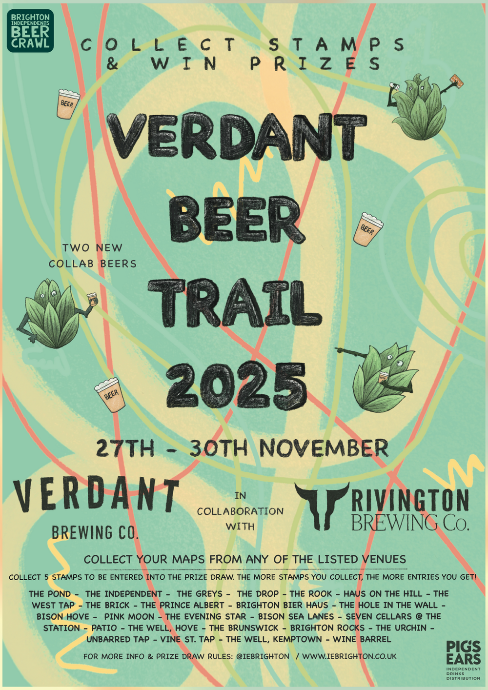 Join us in Brighton for the Verdant Beer Trail 2025