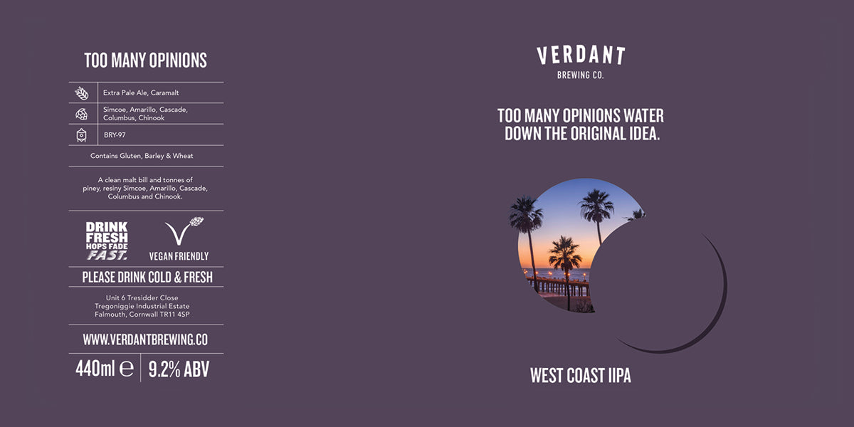 You can't have too many opinions.