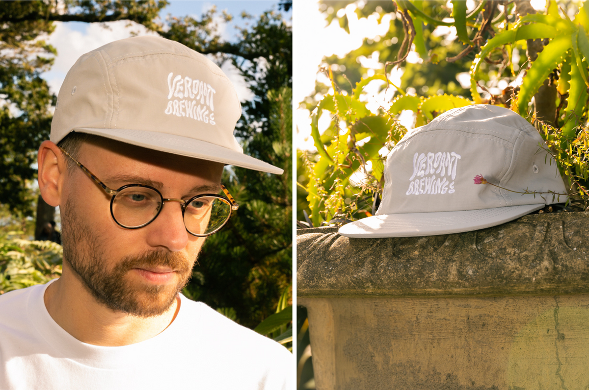 Back to Nature 5 Panels Cap - Grey