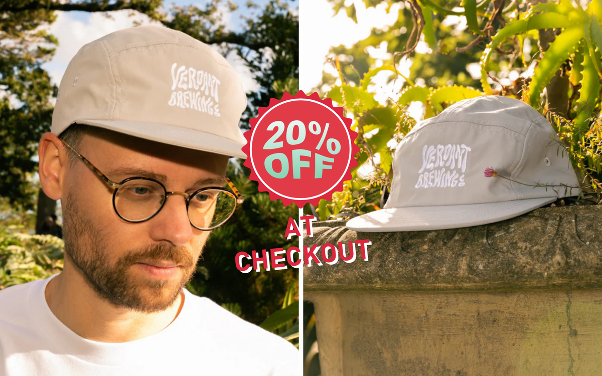 Back to Nature 5 Panels Cap - Grey