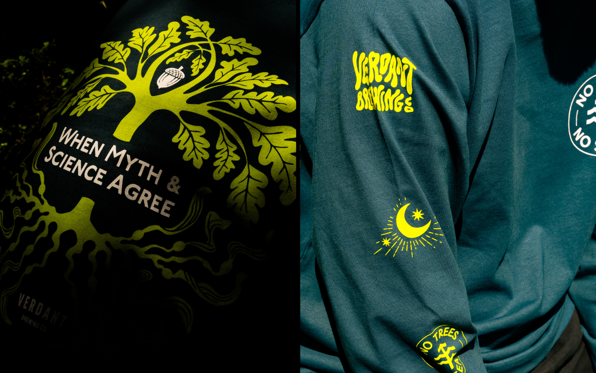 'No Trees, No Seas' Long Sleeve Tee x Plant One