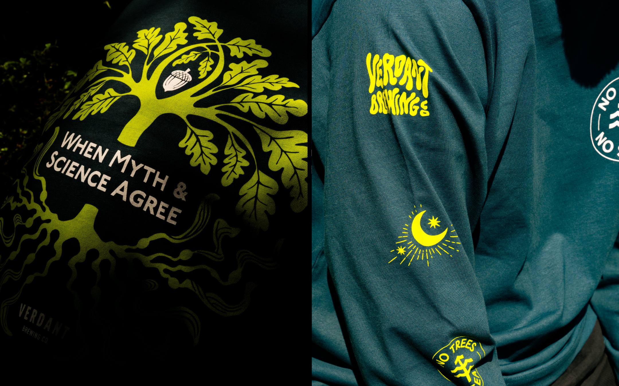 'No Trees, No Seas' Long Sleeve Tee x Plant One