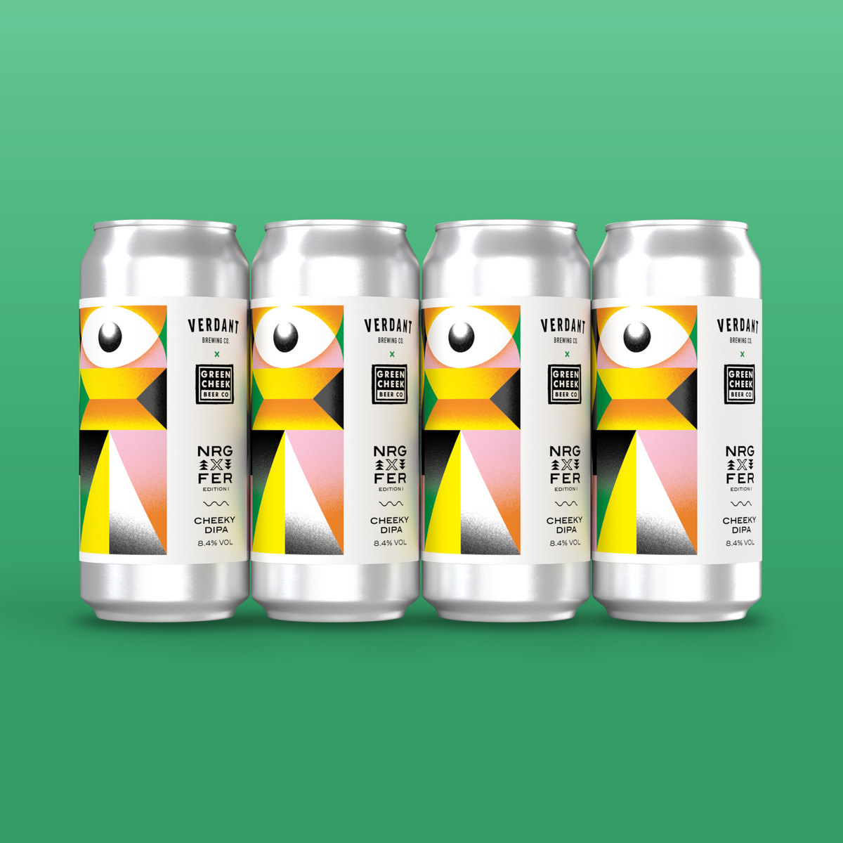 Cheeky DIPA x Green Cheek | 4-Pack