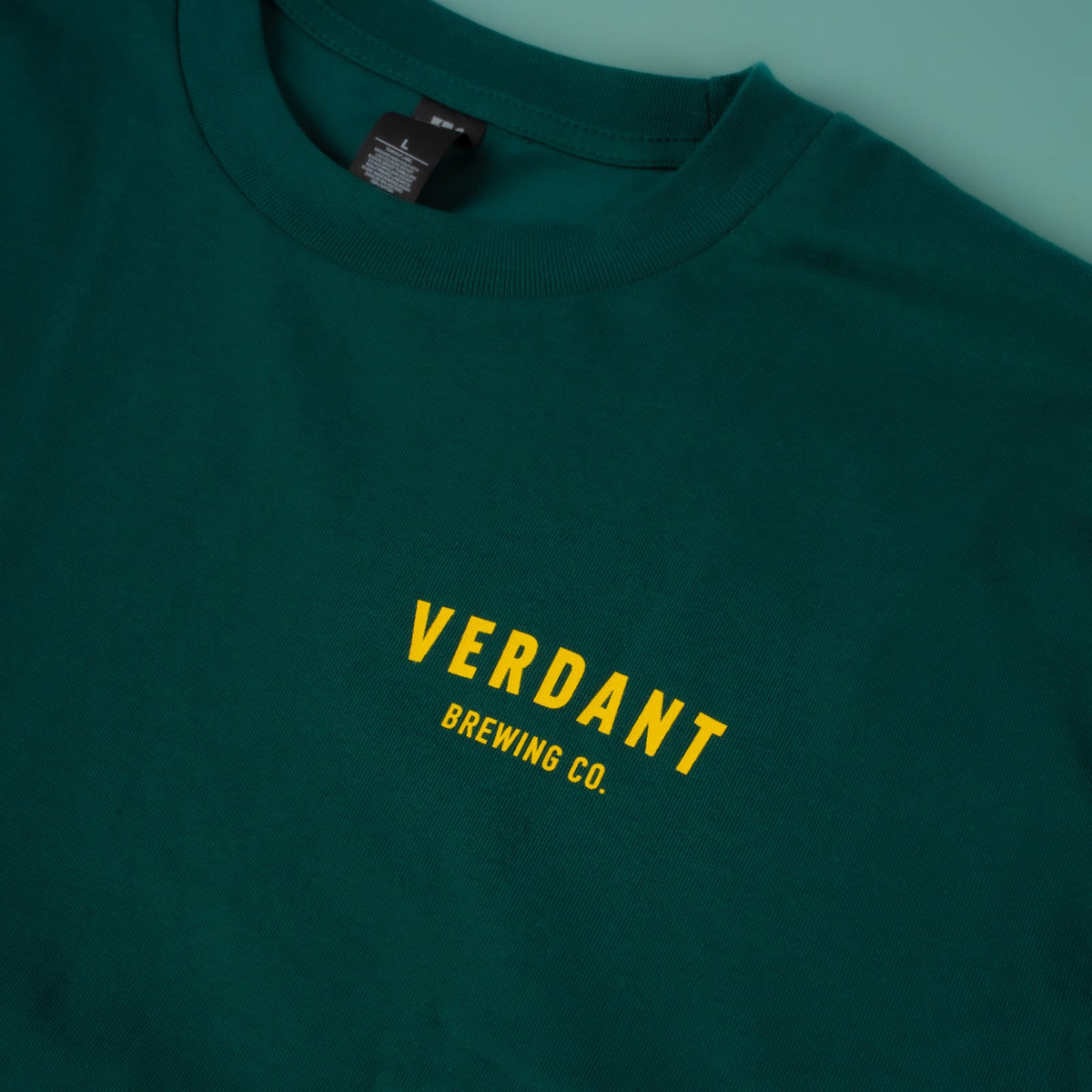 Lightbulb Jade Green & Yellow T-shirt