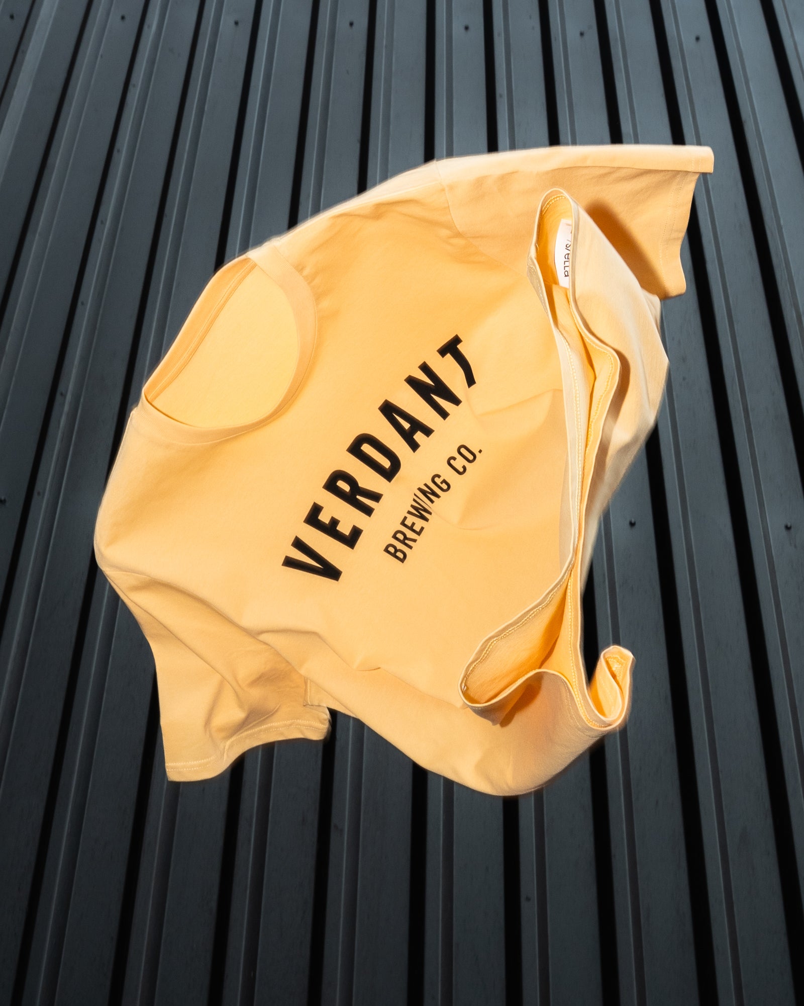 Classic Verdant Logo T-Shirt - Nispero Yellow