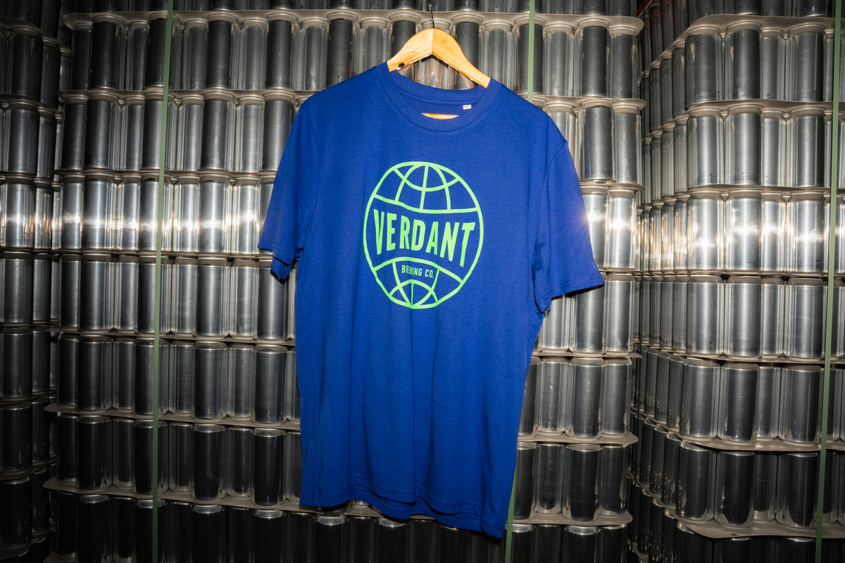 Verdant Globe Blue T-Shirt