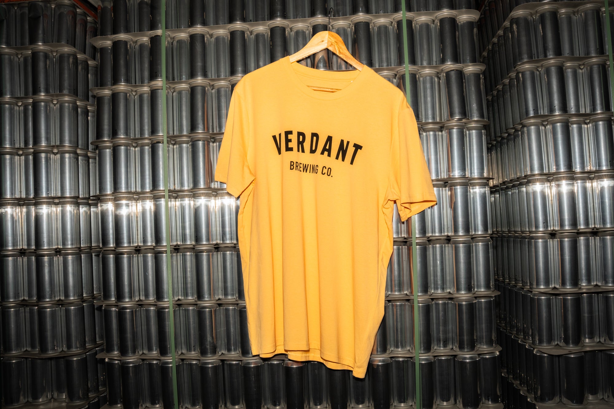 Classic Verdant Logo T-Shirt - Nispero Yellow