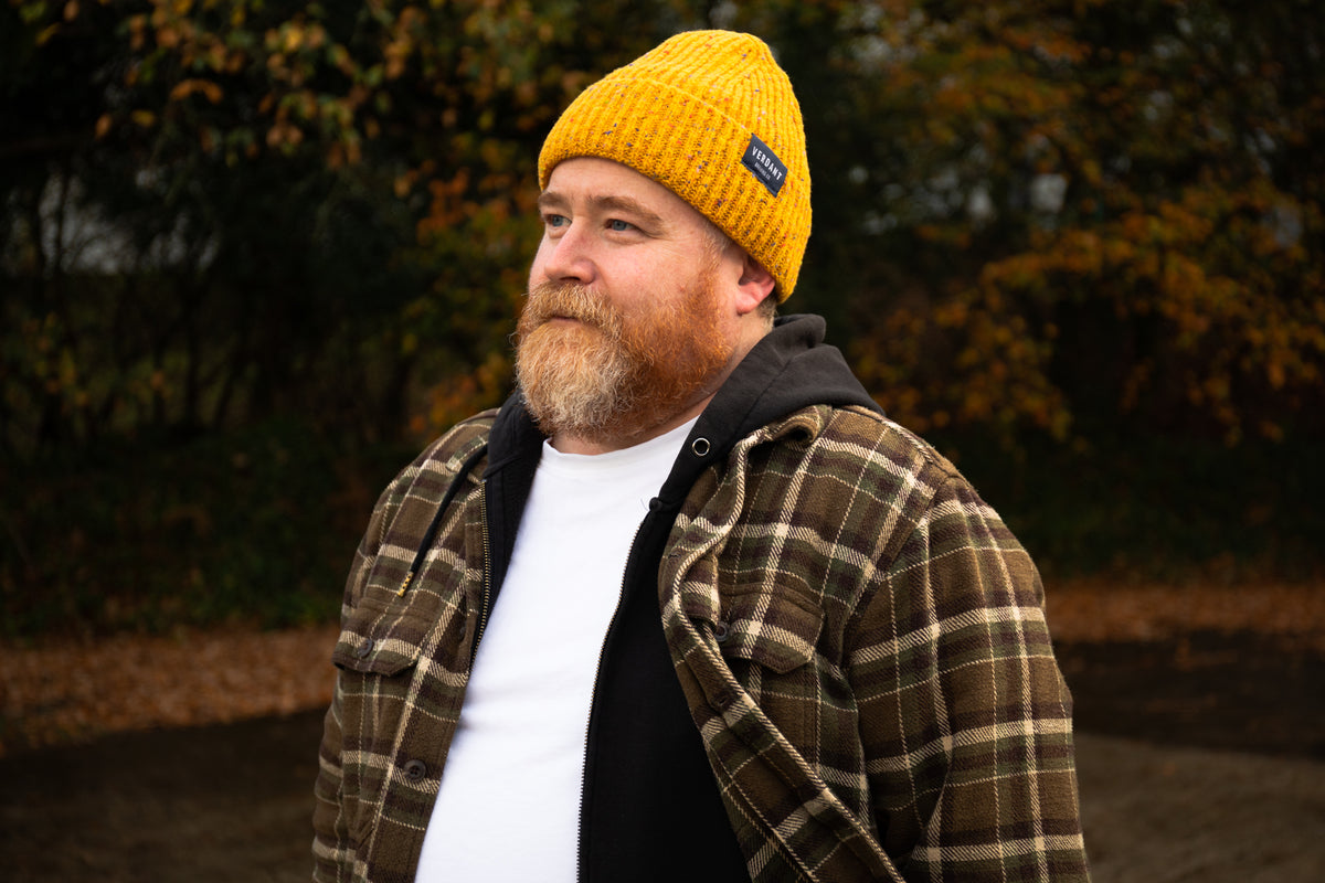 Soft Donegal Beanie - 100% Merino Wool