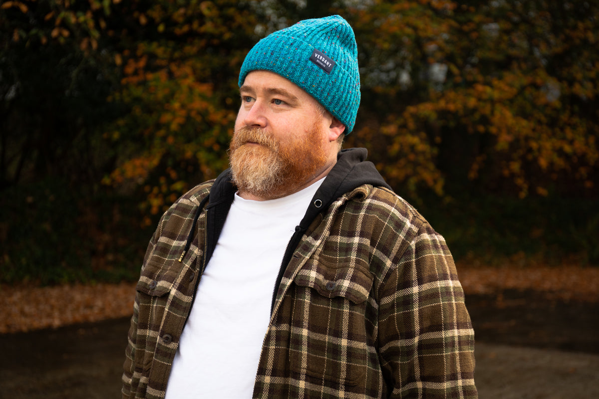 Soft Donegal Beanie - 100% Merino Wool