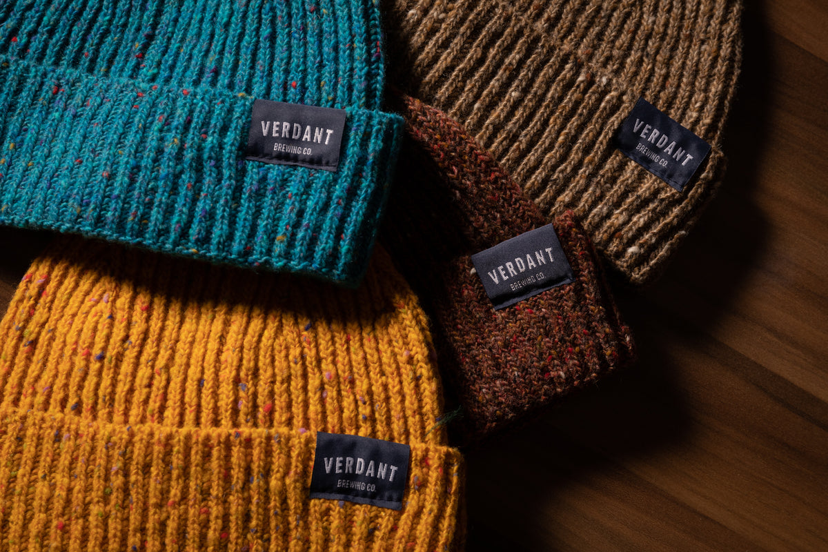 Soft Donegal Beanie - 100% Merino Wool