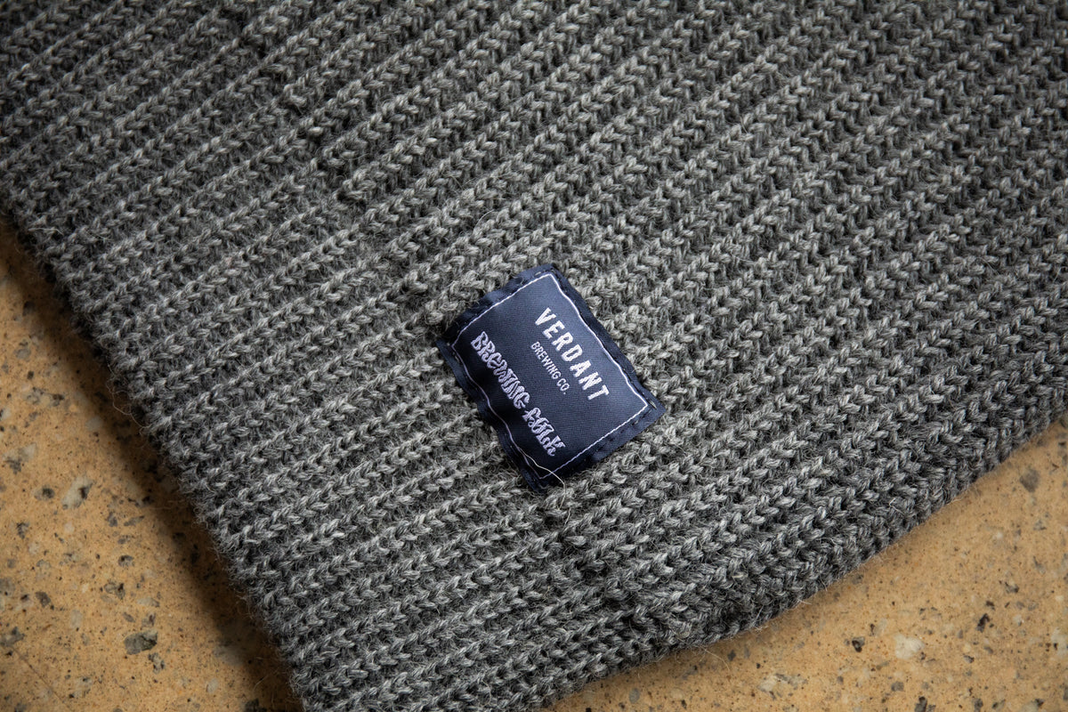 Steel Grey Fishermans Jumper
