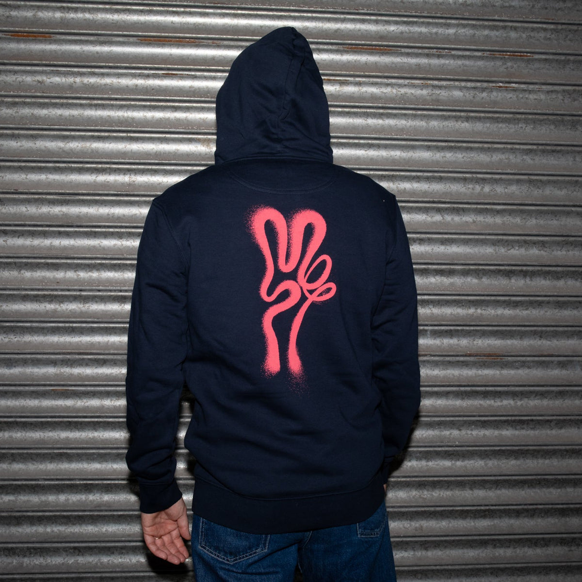 Navy 'Create Dangerously' Hoodie
