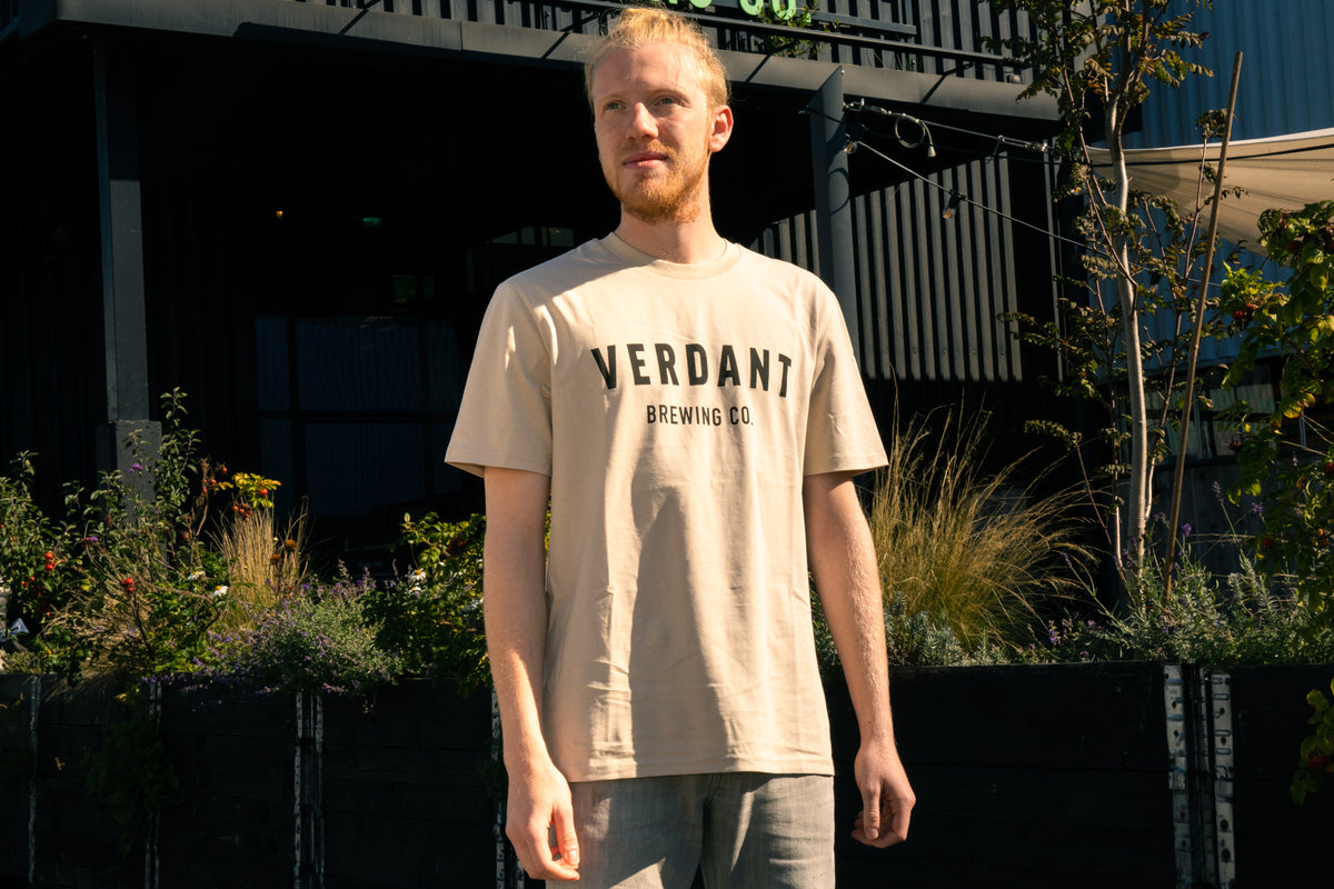 Classic Verdant Logo T-Shirt - Desert Dust