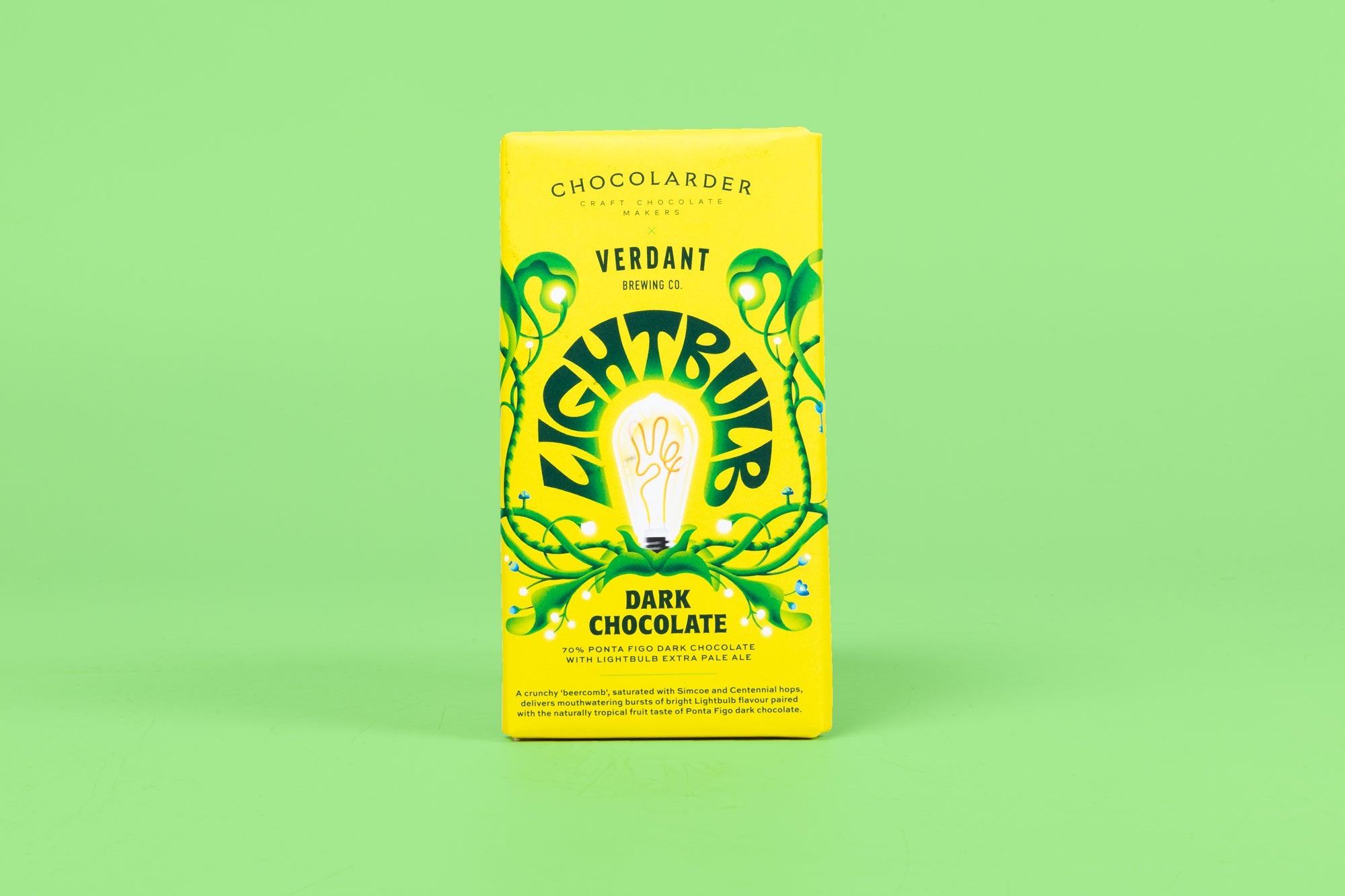 Lightbulb Chocolate Bar x Chocolarder
