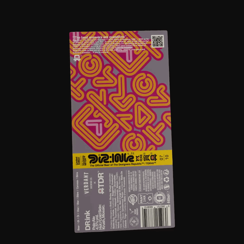tDR™ x Verdant | 10 x Label Pack