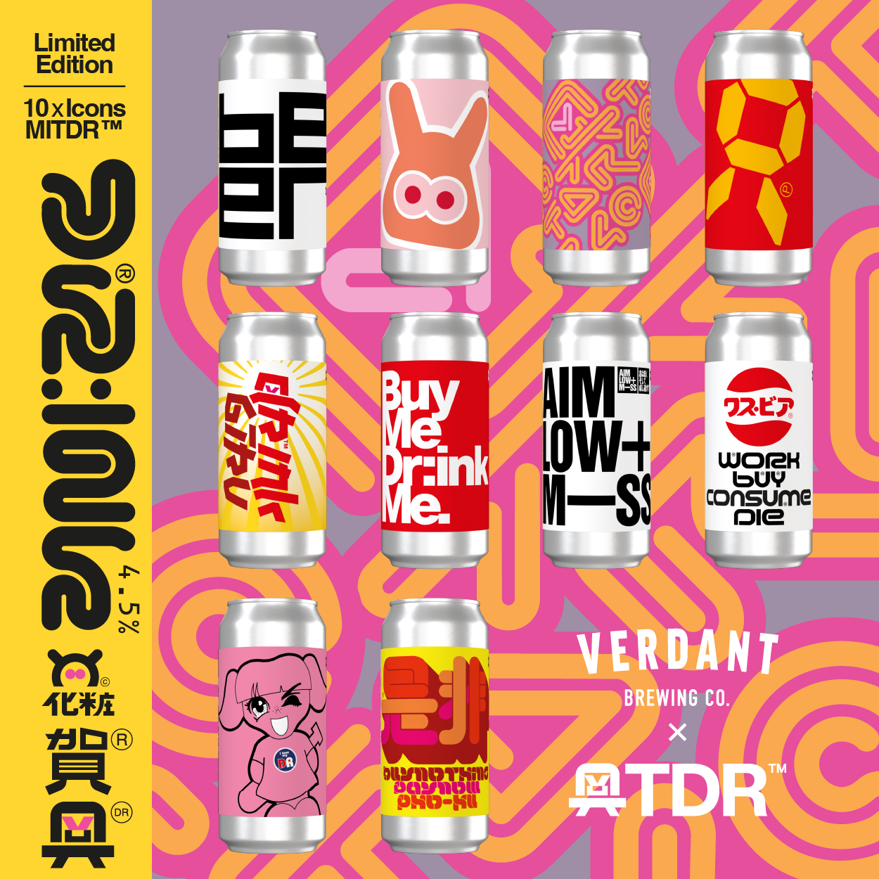 DR:ink x TDR™ | 10-Pack Collectors Mix