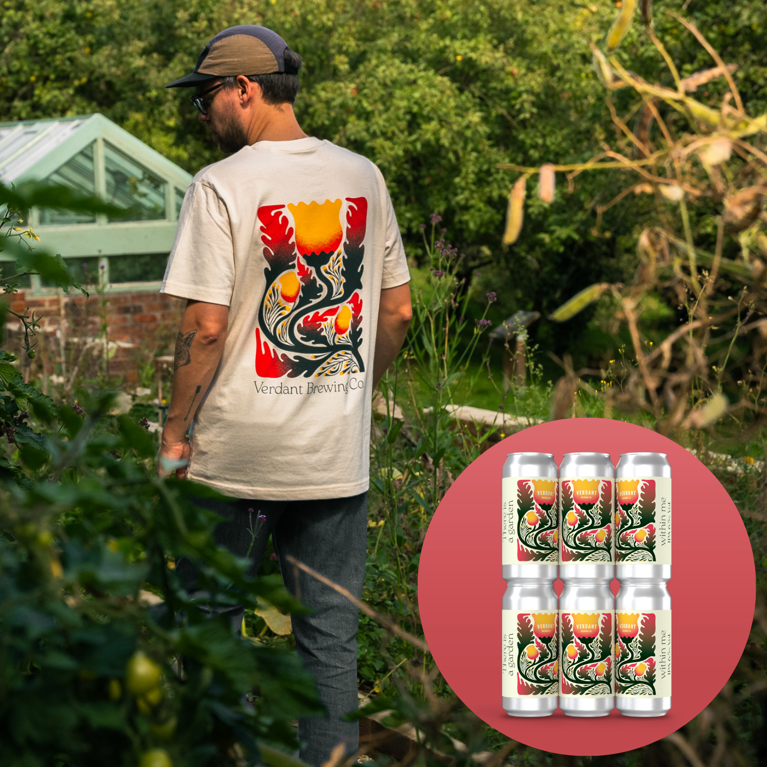 There is A Garden Within Me 6-pack + t-shirt bundle